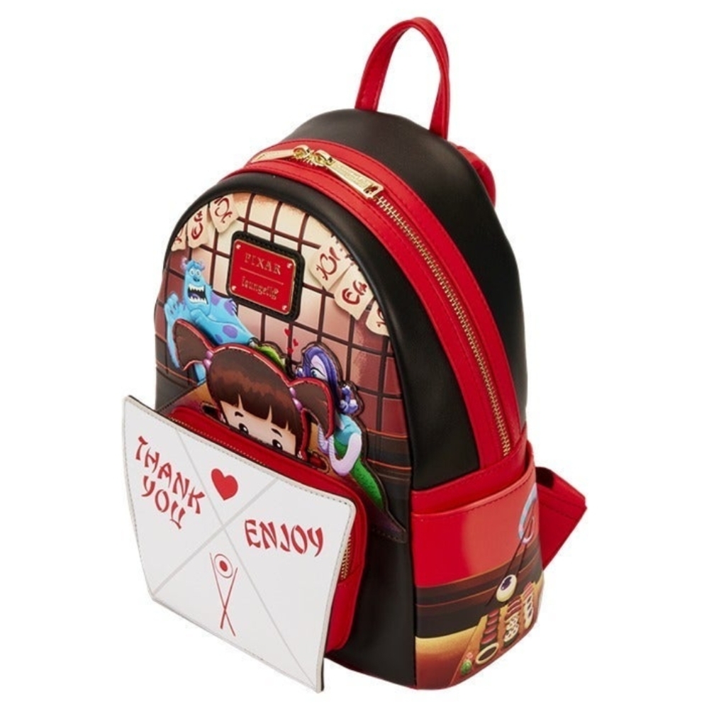 Loungefly Disney Pixar Monsters Inc Boo Takeout Box Mini Backpack - Picture 3 of 6
